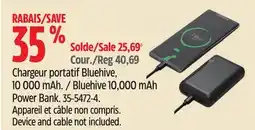 Canadian Tire Bluehive 10,000 mAh Power Bank offer