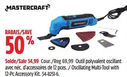 Canadian Tire Oscillating Multi-Tool with 12-Pc Accessory Kit offer