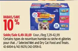 Canadian Tire Selected Wet and Dry Cat Food and Treats offer
