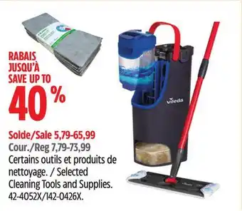 Canadian Tire Selected Cleaning Tools and Supplies offer