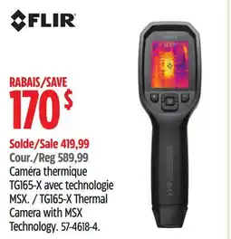 Canadian Tire TG165-X Thermal Camera with MSX Technology offer