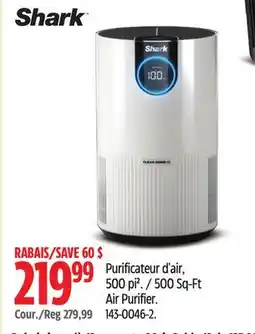 Canadian Tire Shark 500 Sq-Ft Air Purifier offer