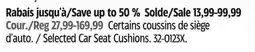 Canadian Tire AutoTrends Selected Car Seat Cushions offer