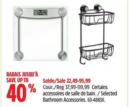 Canadian Tire Selected Bathroom Accessories offer