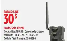 Canadian Tire FLEX G-36 Cellular Trail Camera offer