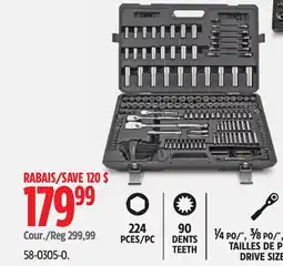 Canadian Tire Professional Grade Socket Sets offer