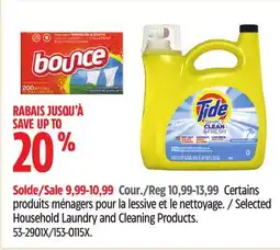 Canadian Tire Selected Household Laundry and Cleaning Products offer