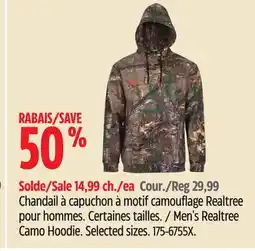 Canadian Tire Men's Realtree Camo Hoodie offer