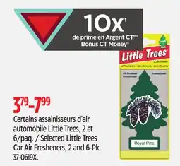 Canadian Tire Selected Little Trees Car Air Fresheners offer