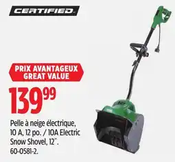 Canadian Tire 10A Electric Snow Shovel, 12˝ offer