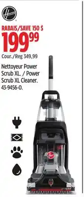 Canadian Tire Power Scrub XL Cleaner offer