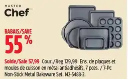 Canadian Tire 7-Pc Non-Stick Metal Bakeware Set offer