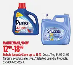 Canadian Tire Selected Laundry Products offer