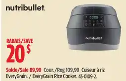 Canadian Tire EveryGrain Rice Cooker offer