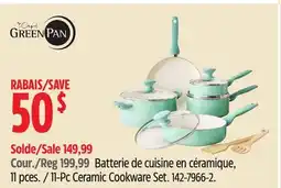 Canadian Tire 11-Pc Ceramic Cookware Set offer