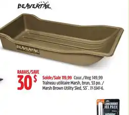 Canadian Tire Marsh Brown Utility Sled, 53˝ offer