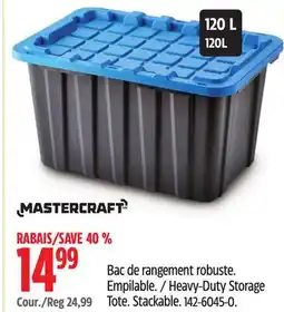 Canadian Tire Heavy-Duty Storage Tote offer