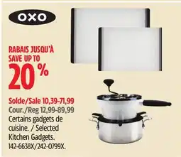 Canadian Tire Selected Kitchen Gadgets offer