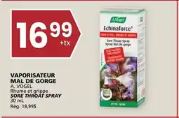 Rachelle-Bery Grocery A. VOGEL Rhume et grippe SORE THROAT SPRAY offer
