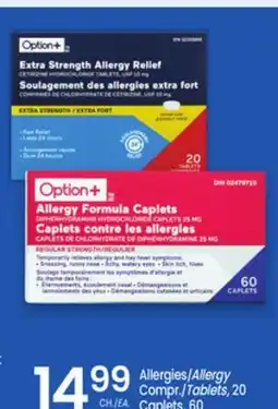 Uniprix OPTION+ Allergies/Allergy offer