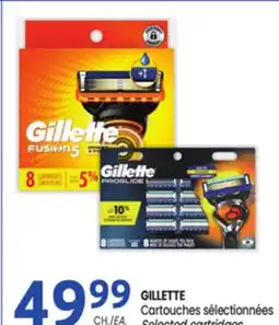 Uniprix GILLETTE Cartouches sélectionnées/ Selected cartridges offer