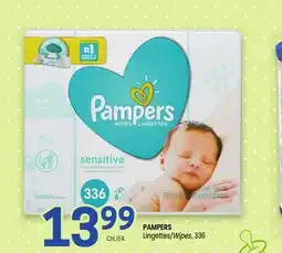 Uniprix PAMPERS Lingettes/Wipes offer