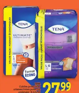 Uniprix TENA Culottes protectrices unisexes/Unisex protective underwear offer