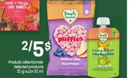 Uniprix SIMPLY GOURMET Produits sélectionnés / Selected products offer