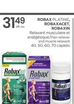 Proxim ROBAX PLATINE, ROBAXACET, ROBAXIN offer