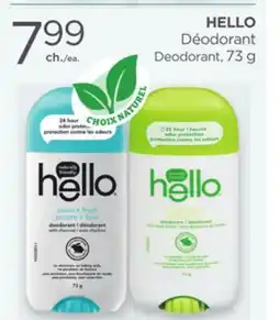 Proxim HELLO Deodorant offer