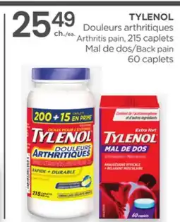 Proxim TYLENOL Arthritis pain offer