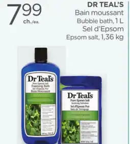 Proxim DR TEAL'S Bubble bath offer