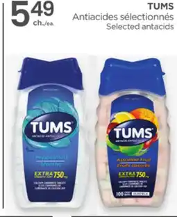 Proxim TUMS Selected antacids offer