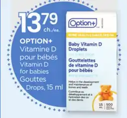 Proxim OPTION+ Vitamin D for babies offer