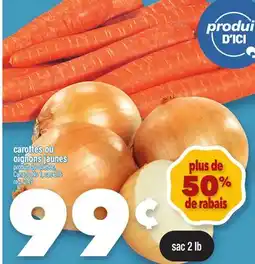 Marche Ami Carottes ou oignons jaunes offer