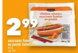 Marche Ami Saucisses fumées au poulet Selection offer