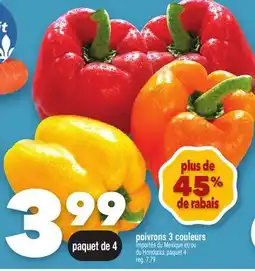 Marche Ami Poivrons 3 couleurs offer