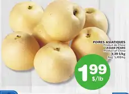 Marches Tradition ASIAN PEARS offer