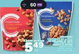 Marches Tradition COMPLIMENTS (400 g) PEANUTS OR NUT MIX offer