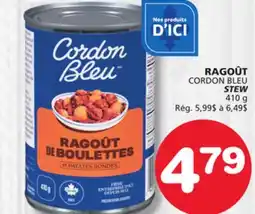 Marches Tradition CORDON BLEU STEW offer