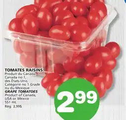Marches Tradition GRAPE TOMATOES offer