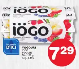 Marches Tradition IÖGO YOGURT offer
