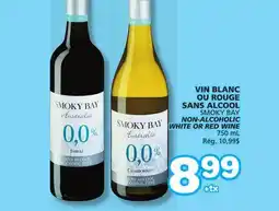 Marches Tradition SMOKY BAY NON-ALCOHOLIC WHITE OR RED WINE offer