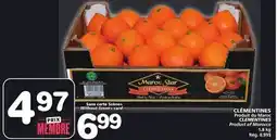 Marches Tradition CLEMENTINES offer