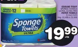 Marches Tradition SPONGE TOWELS ULTRA, ULTRA PRO PAPER TOWELS offer