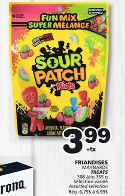 Marches Tradition MAYNARDS TREATS offer