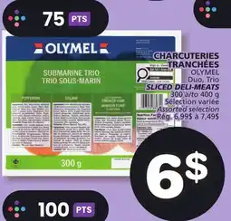 Marches Tradition OLYMEL Duo, Trio SLICED DELI-MEATS offer