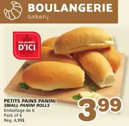 Marches Tradition SMALL PANINI ROLLS offer