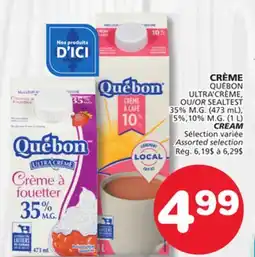 Marches Tradition QUÉBON OR SEALTEST CREAM offer