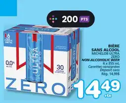 Marches Tradition MICHELOB ULTRA ZÉRO NON-ALCOHOLIC BEER offer